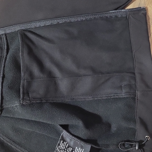 32 DEGREES HEAT Black Zip Up Fleeced Lined Jacket - Picture 6 of 11